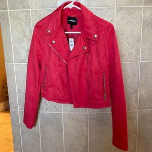 Express coral jacket small